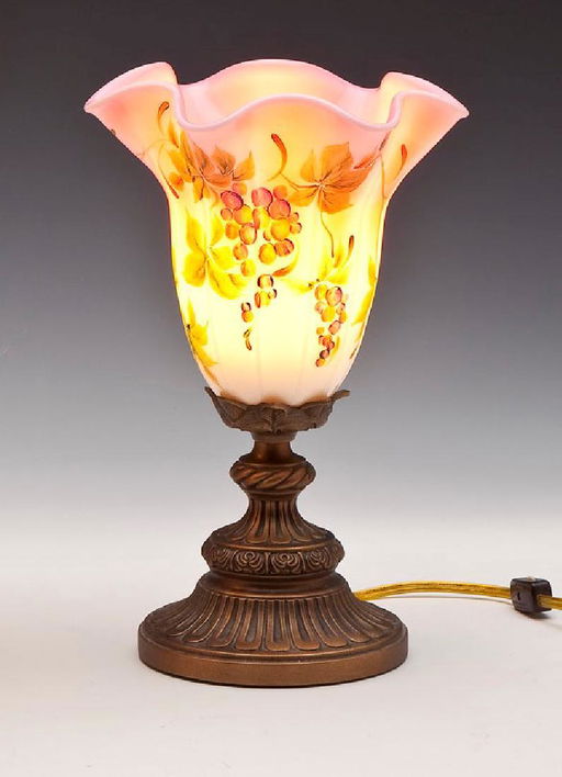 Fenton Burmese Lamp