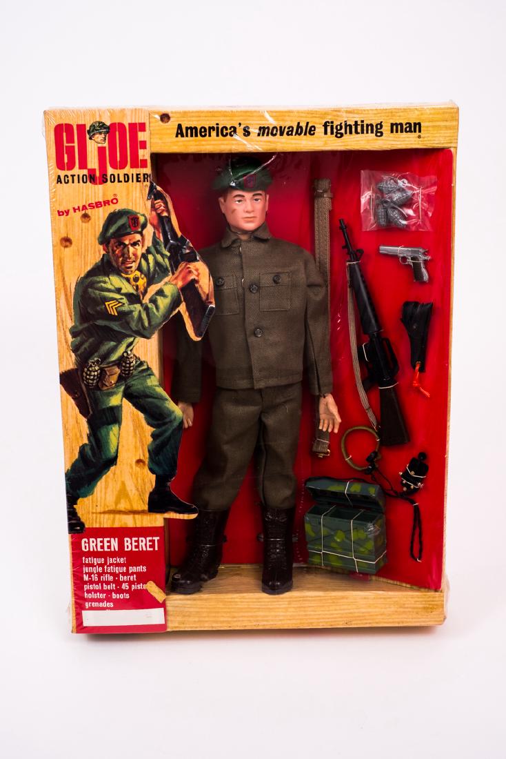 1966 G.I. Joe Action Soldier Green Beret MIB (1 of 2)