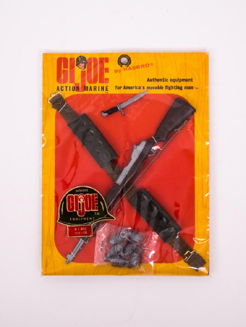 1964 G.I. Joe Action Marine M-1 Rifle Set MOC: DESCRIPTION: 1964 G.I. Joe Action Marine M-1 Rifle set item # 7717. CONDITION: Mint on card.