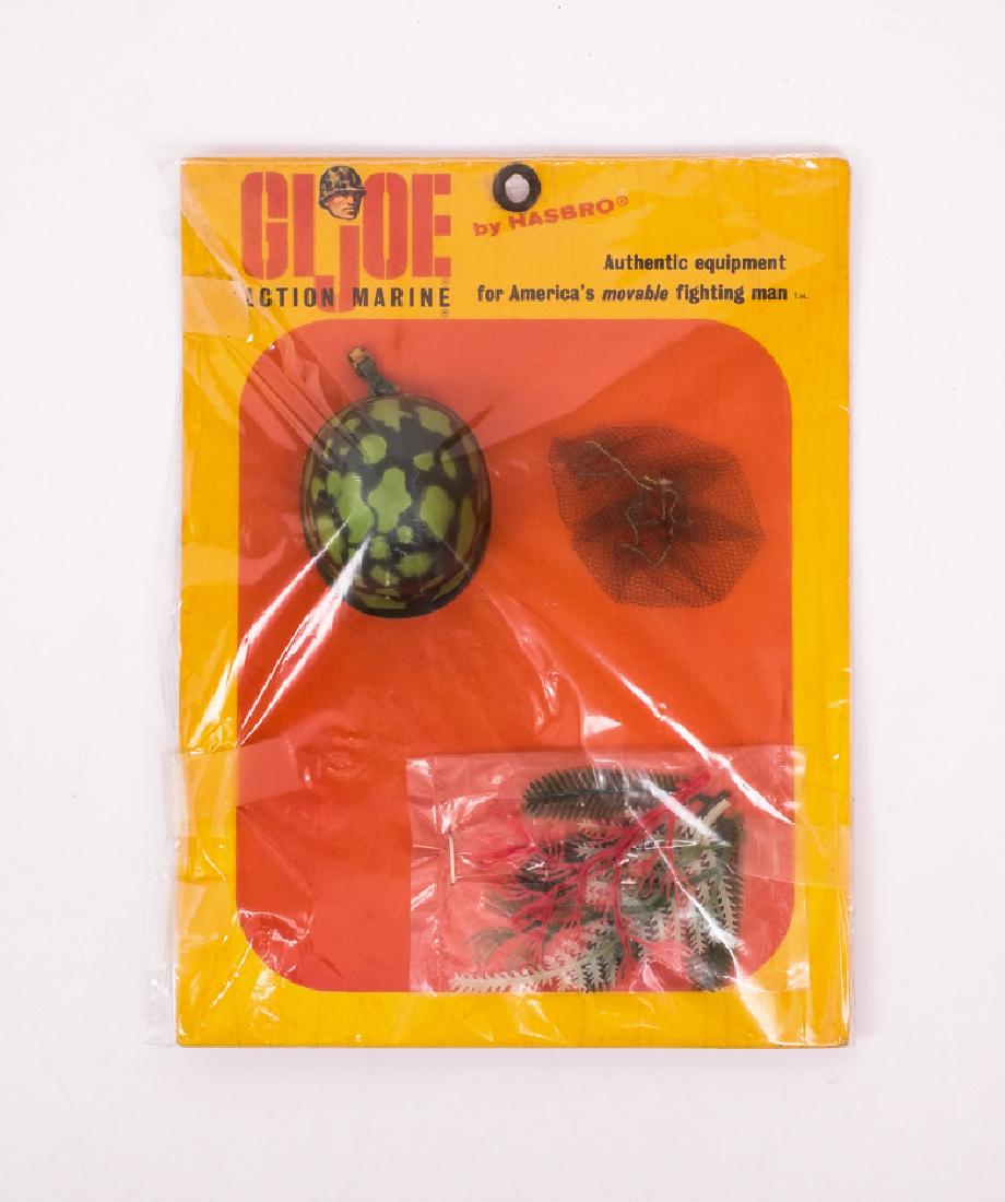 1964 G.I. Joe Action Marine Helmet Set MOC (1 of 2)