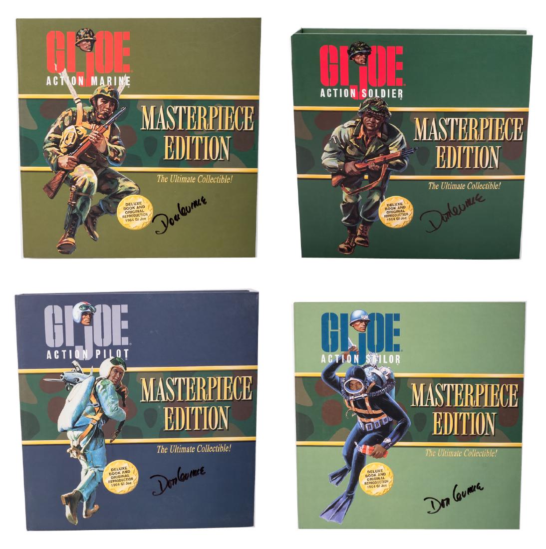 4 Don Levine Signed GI Joe Masterpiece Ed Soldiers (1 of 6)