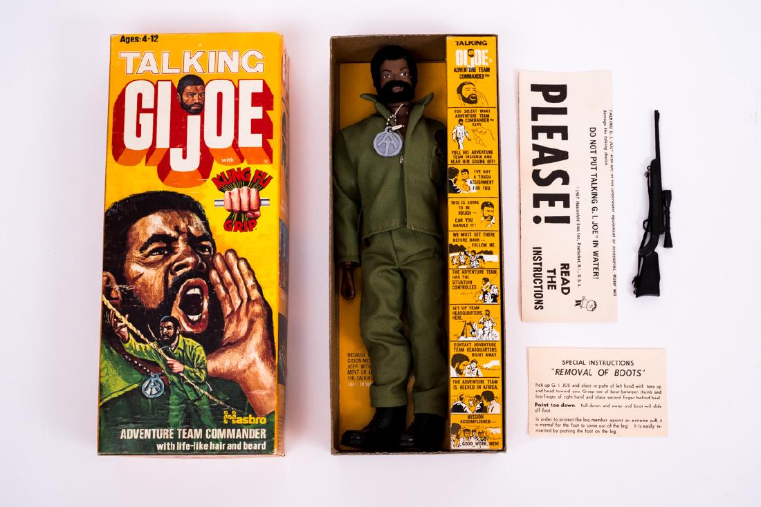 Vtg Talking Gi Joe Adventure Team Commander W Box