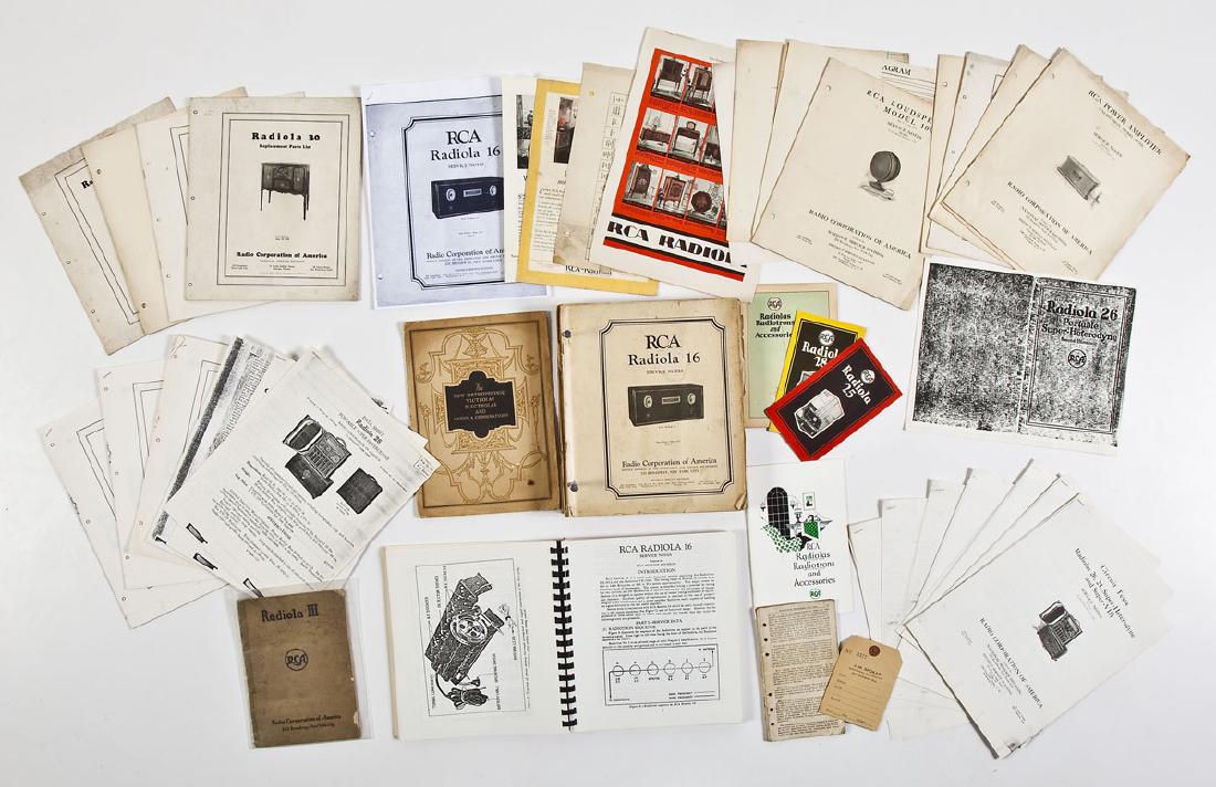 Lot of Vintage & Modern RCA Ephemera (1 of 7)