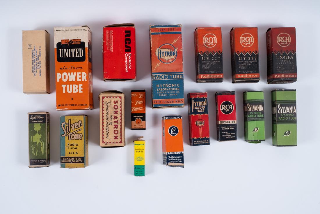 17 Assorted Tubes in OBs incl Hytron (1 of 1)