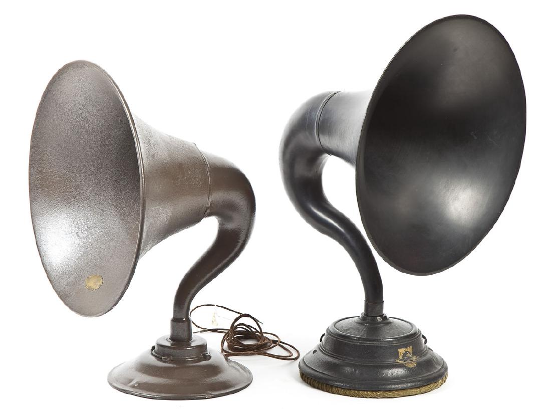 2 Antique Horn Speakers (1 of 7)