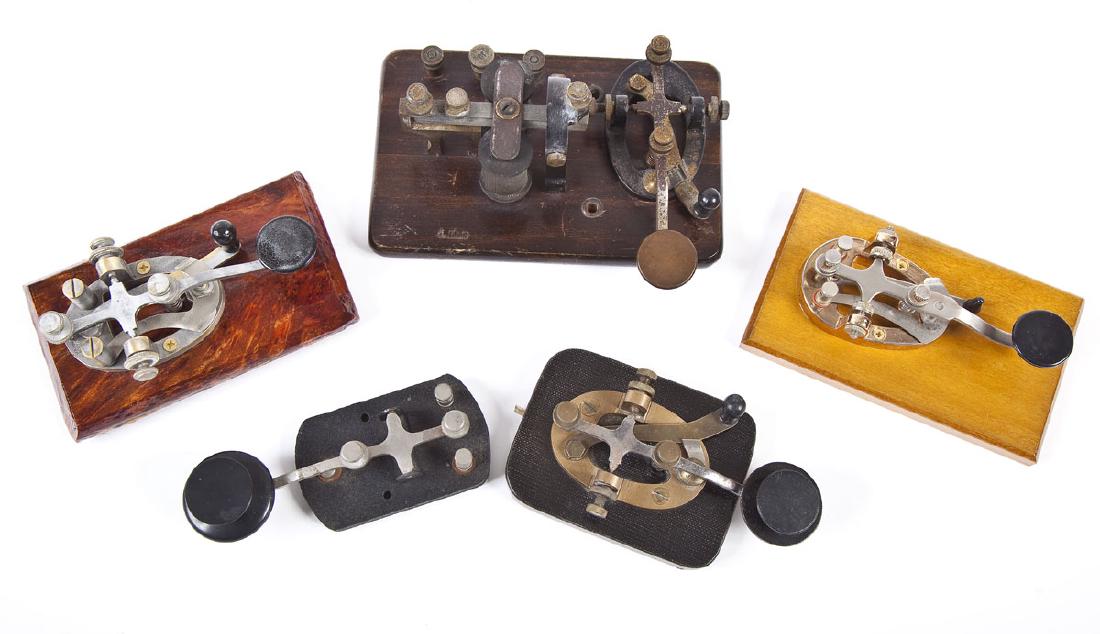 5 Telegraph Keys incl Bunnell (1 of 3)