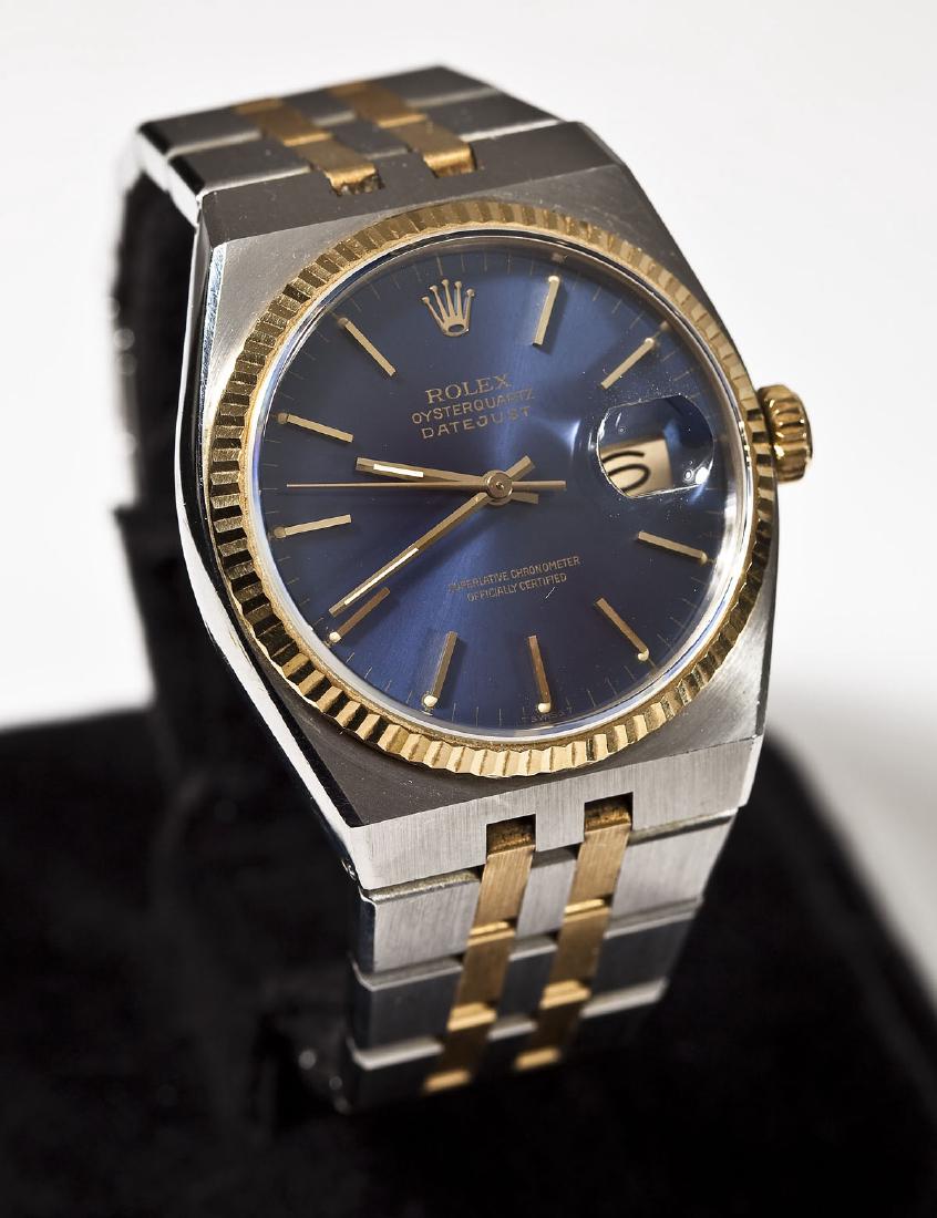 Man's Rolex Oysterquartz Datejust Wristwatch (1 of 9)