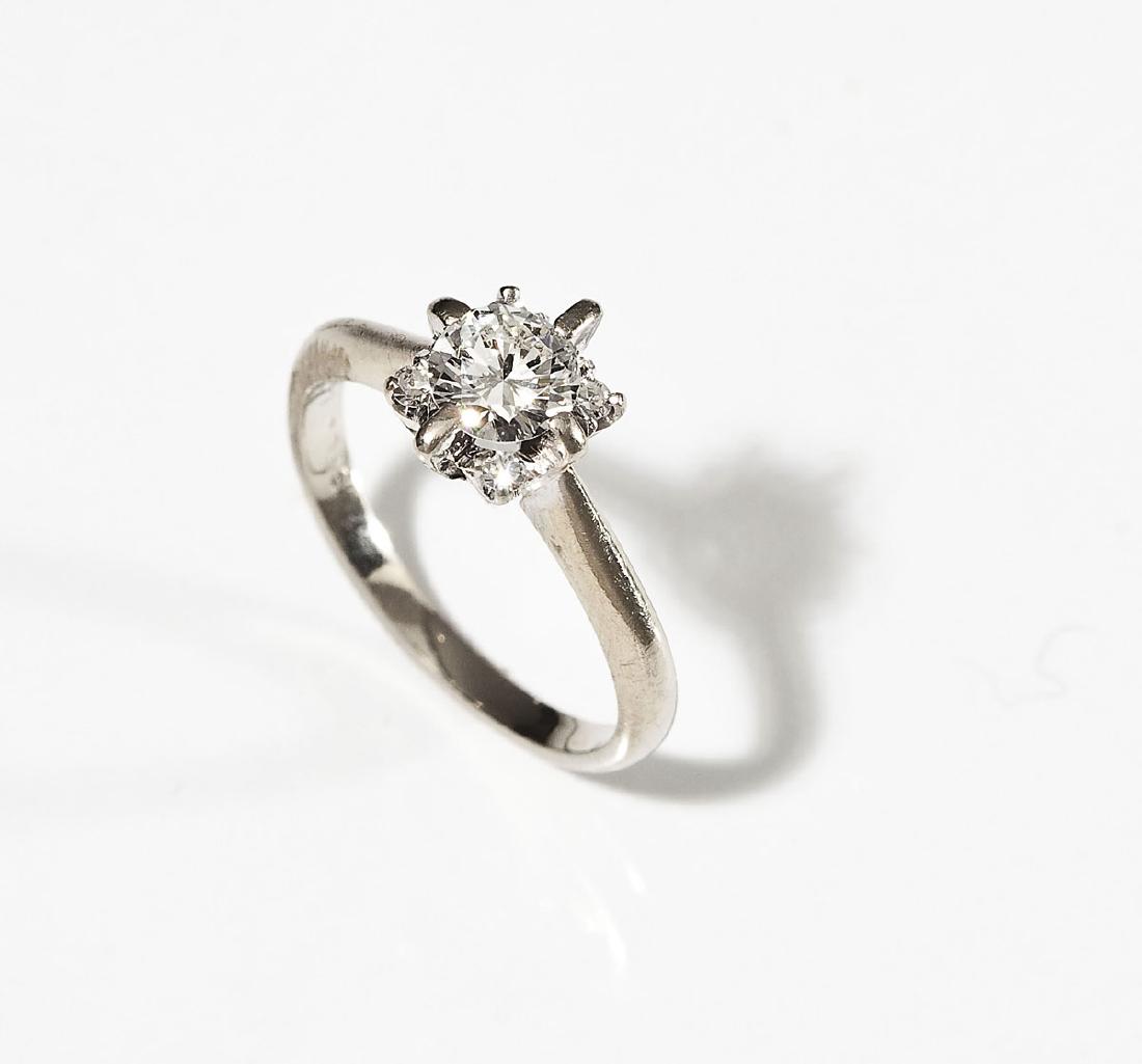 Antique 14K .57 CTW Diamond Cluster Ring (1 of 6)
