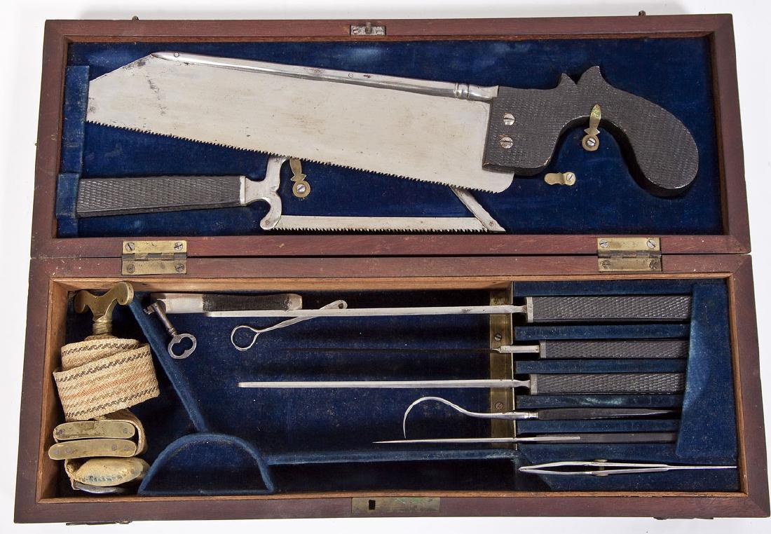 19th C Wiegand & Snowden Amputation Kit (1 of 2)