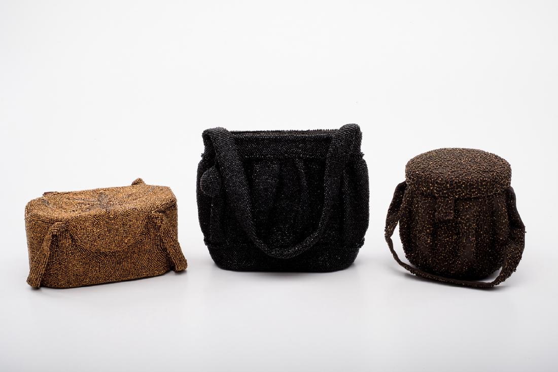3 Beaded Purses incl. Charlet (1 of 3)