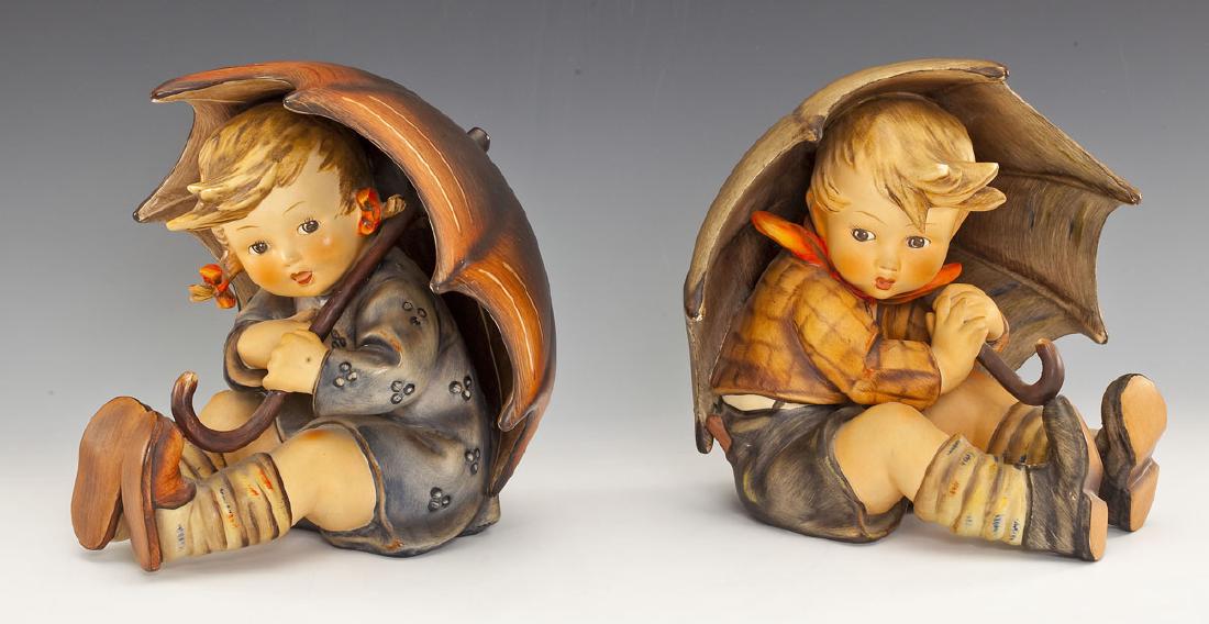 7-3/4" Hummel Umbrella Boy & Umbrella Girl (1 of 5)