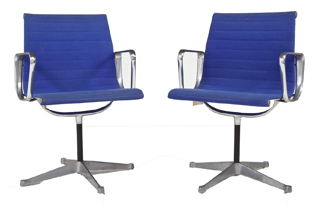 Pair Eames for Herman Miller EA108 Office Chairs (1 of 4)