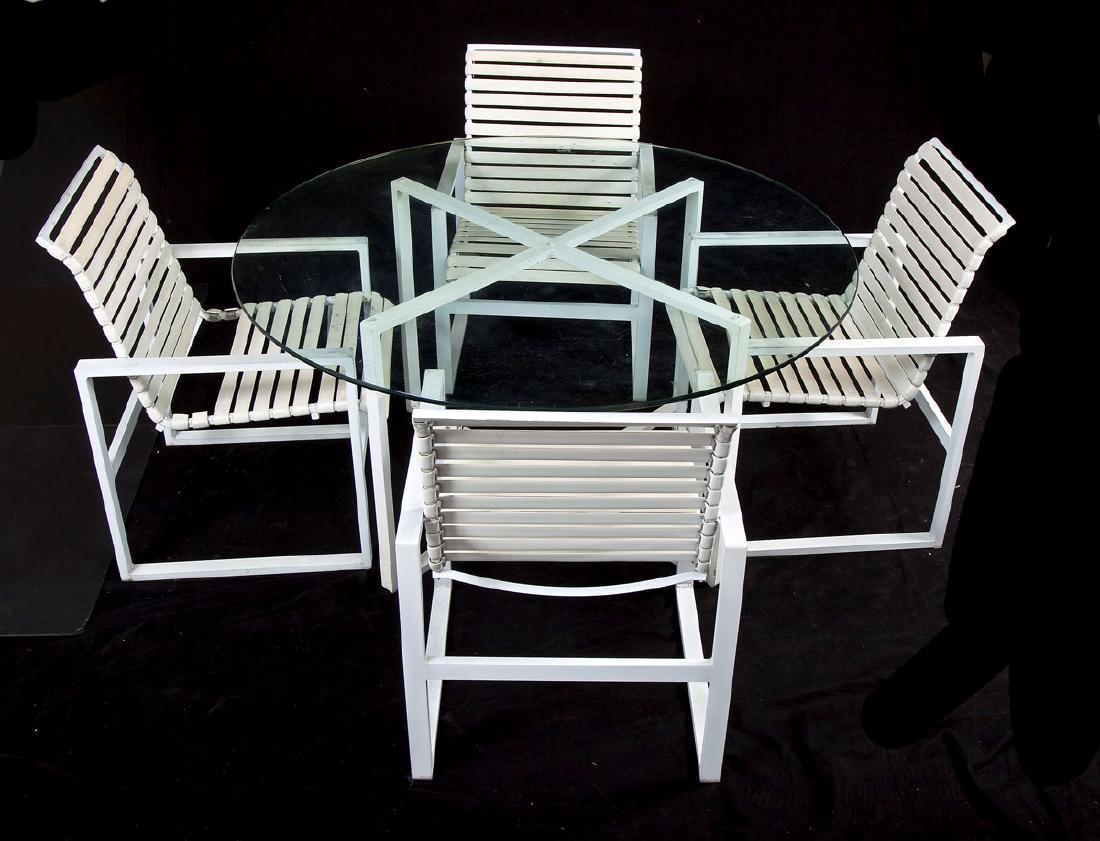 Metropolitan Linea Patio Table & 4 Chairs (1 of 6)