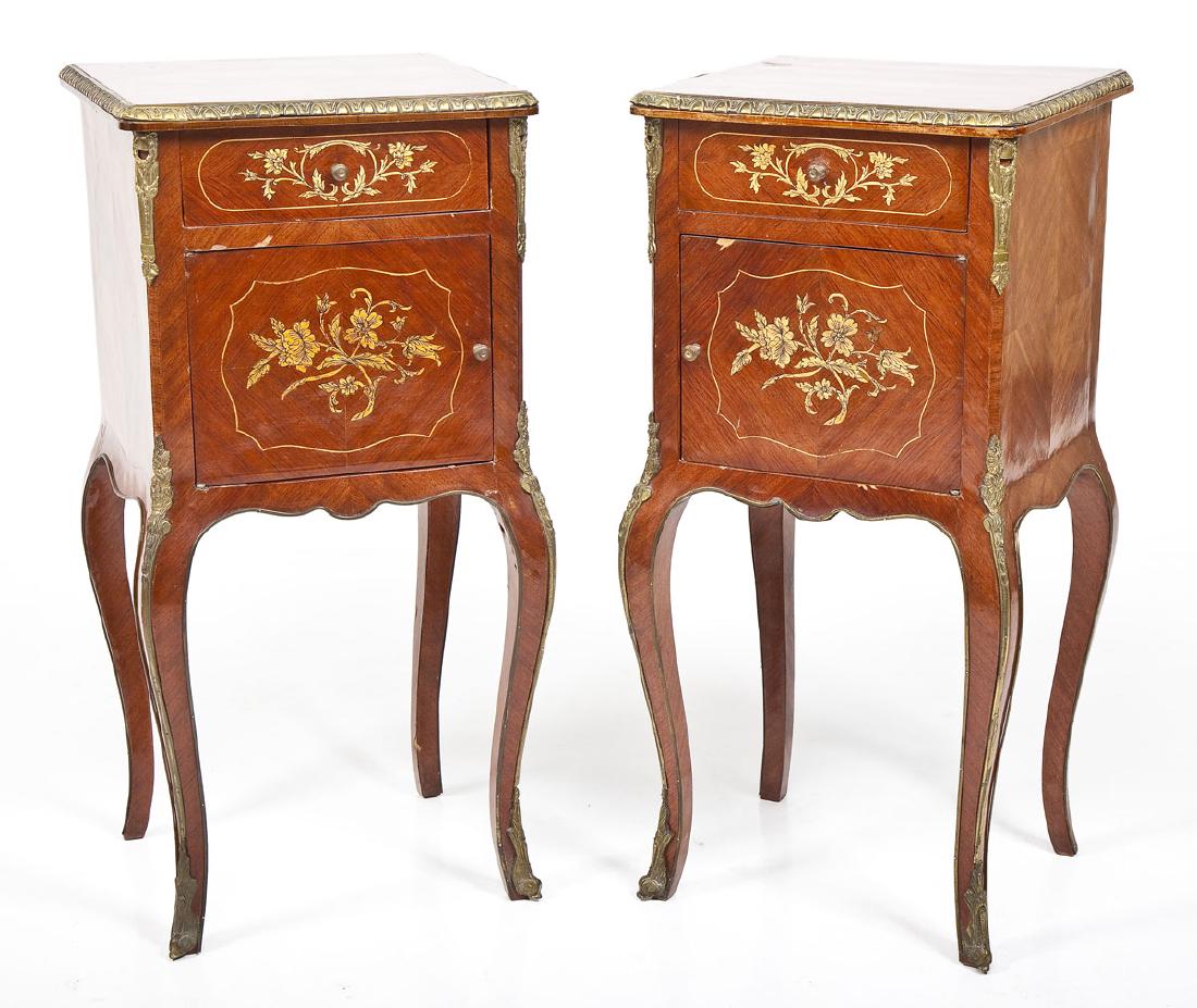 Pair of French Style Cabinets (1 of 13)