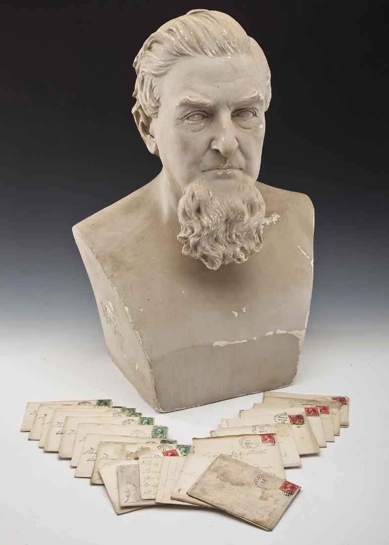 Portrait Bust of Dr. George M. Wells (1 of 8)