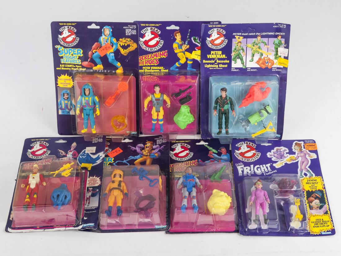 real ghostbusters action figures