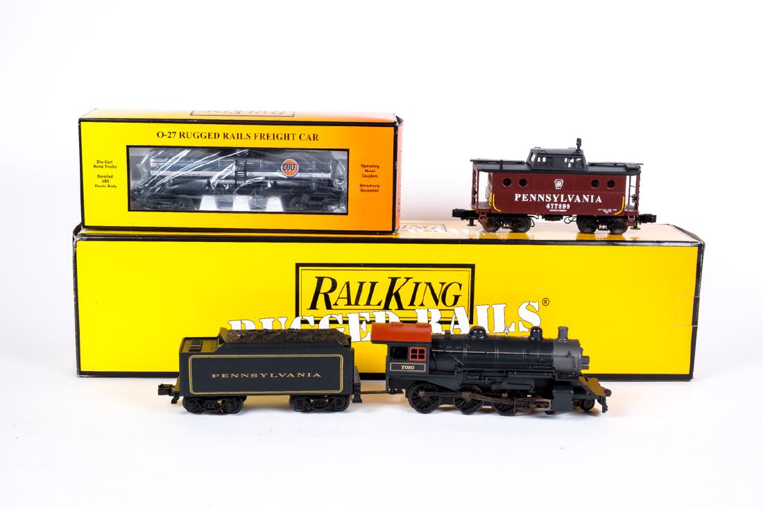 Partial RailKing 4-6-0 Steam Freight R-T-R Set (1 of 4)
