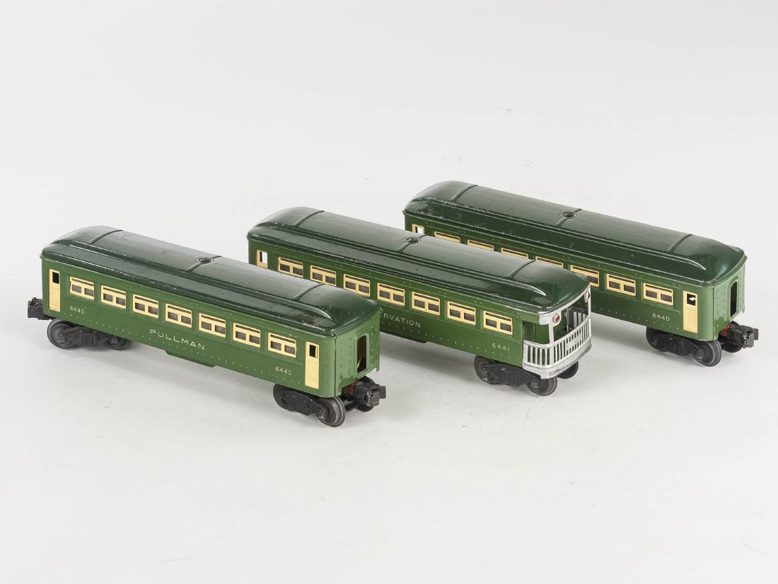 3 Lionel Tinplate Passenger Cars (1 of 1)