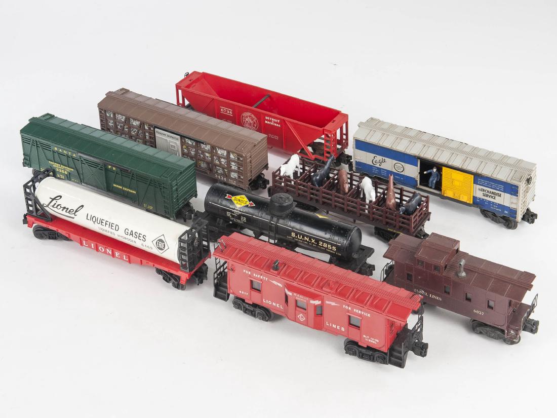 9 Lionel Rolling Stock Cars (1 of 1)