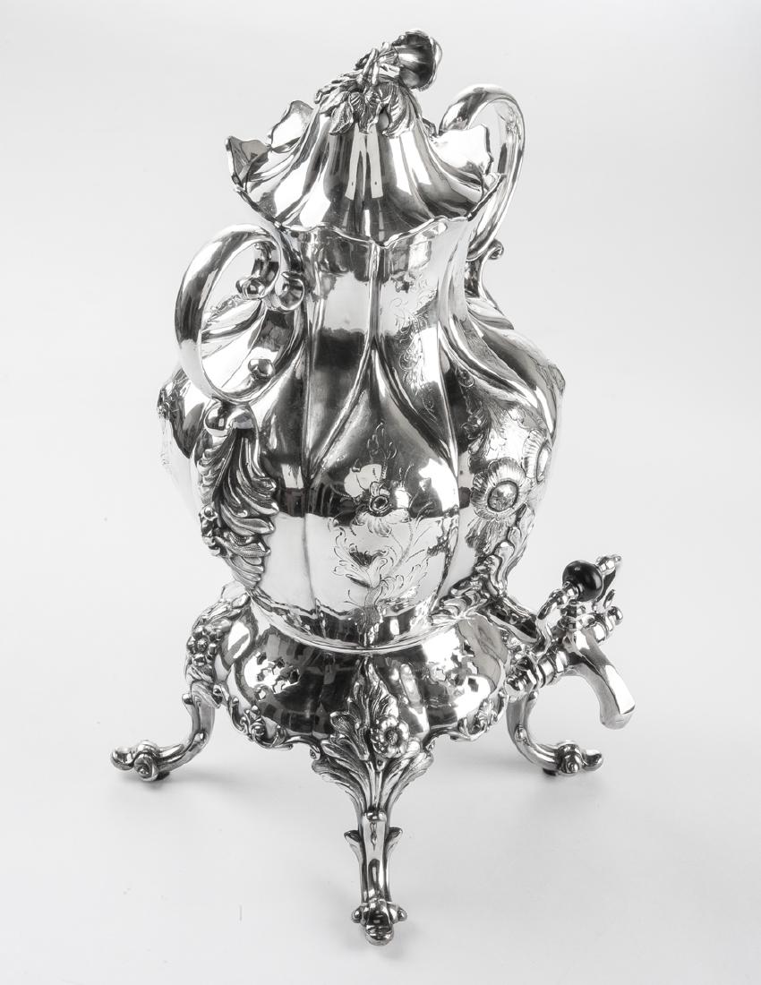 Victorian Repousse Silverplate Hot Water Urn (1 of 4)