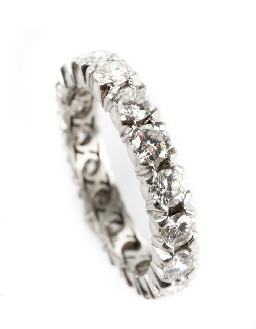 Platinum 1.8 CTW Diamond Eternity Band (1 of 3)