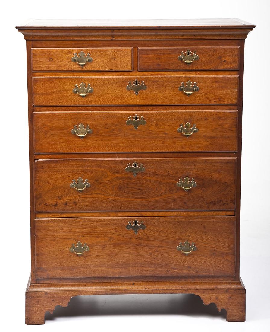 Pennsylvania Chippendale Tall Chest (1 of 13)