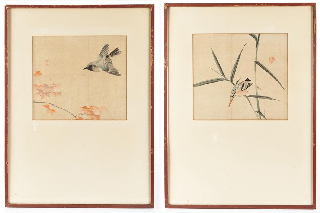 2 Chinese Watercolors of Birds (1 of 7)