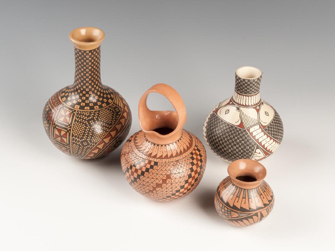 4 Pcs Mata Ortiz Pottery (1 of 5)