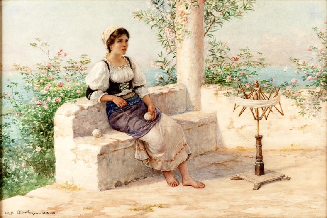Luigi Olivetti (Italian, 1856-1941) (1 of 5)
