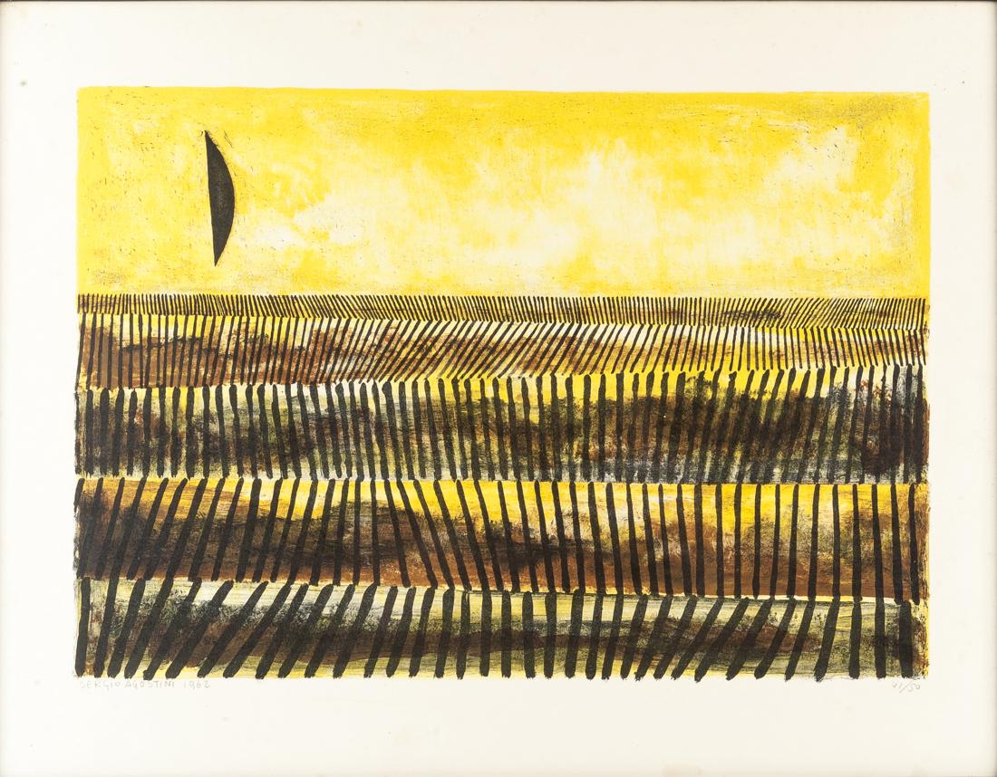 Sergio Agostini Litho from the Vincent Price Coll (1 of 8)