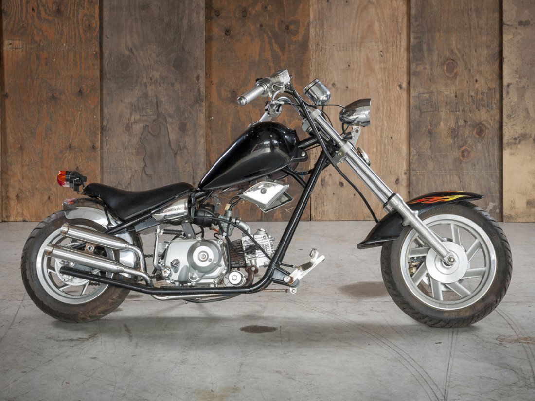 mini bike chopper rusty mini bike chopper rusty