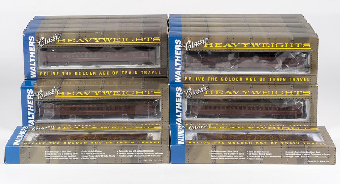21 Walthers Heavyweight Passenger Cars in OBs (1 of 2)