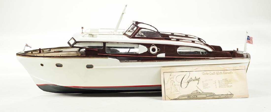 Assembled Sterling Chris Craft Corvette RC Boat (1 of 2)