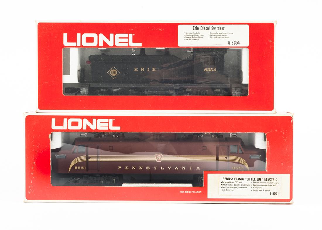 2 Lionel Engines incl Switcher & Electric in OBs (1 of 2)