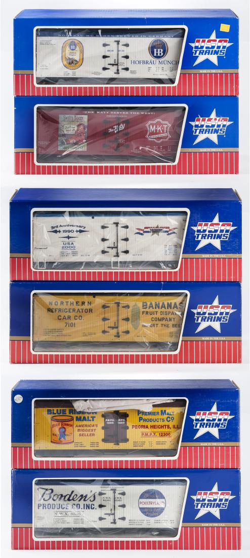 6 U.S.A. Trains Refrigerator Cars (1 of 5)