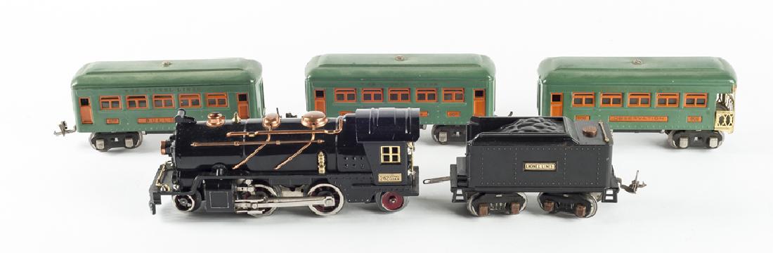 Prewar Lionel Lines 262 Set with Peacock Cars (1 of 5)