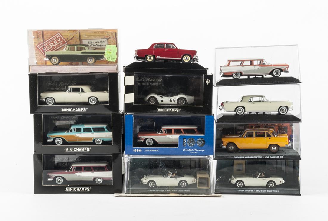 12 Diecast Model Cars incl Minichamps & JB 007 (1 of 2)