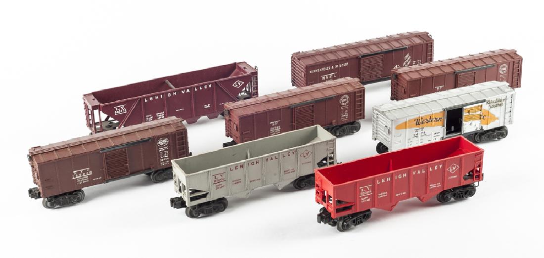 8 Prewar Lionel Freight Cars in OBs incl Hoppers (1 of 4)