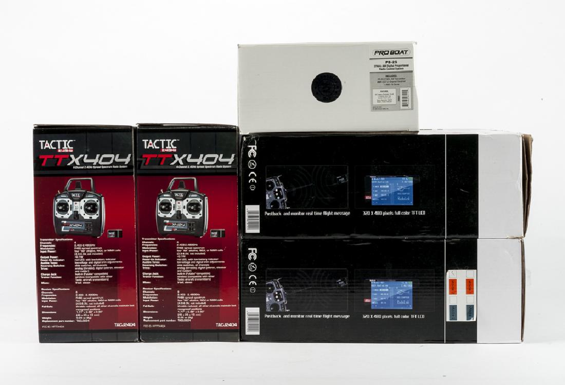 5 Boat & Airplane Remote Controls incl Tactic (1 of 1)