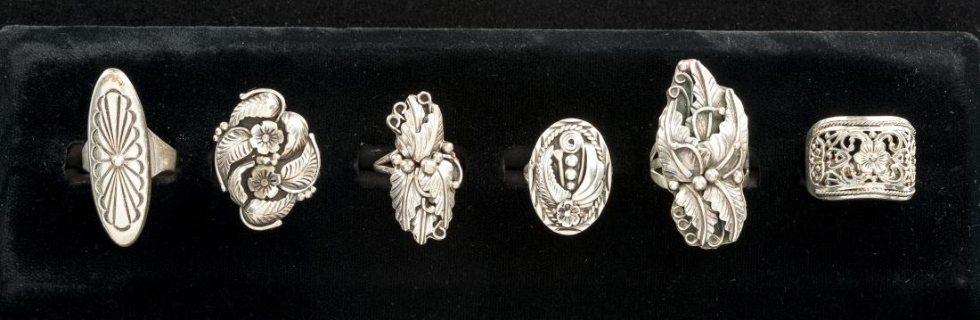6 Sterling Rings (1 of 1)