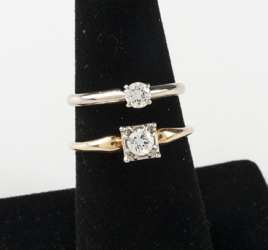 2 14K Diamond Rings (1 of 1)
