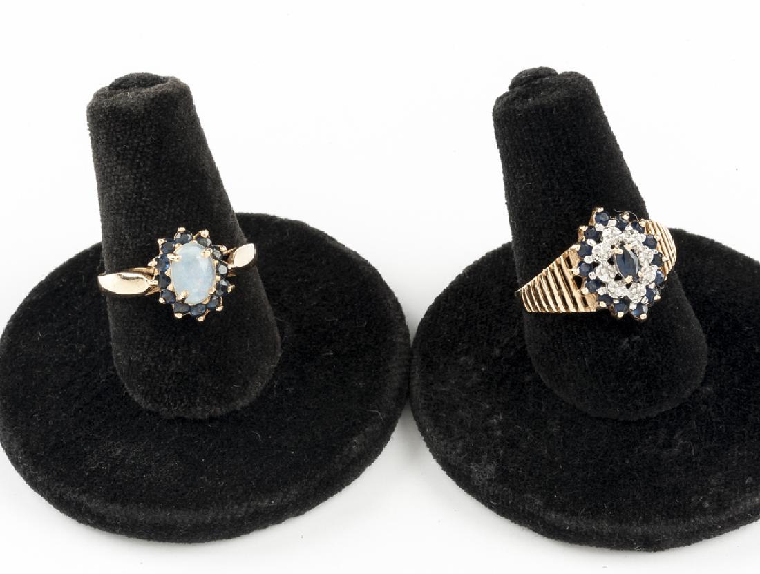 2 10K Gemstone Rings (1 of 1)