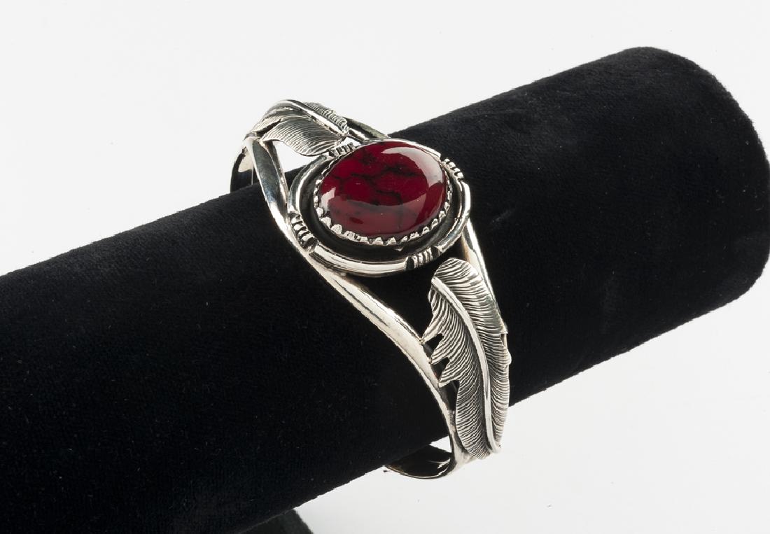 Sterling Hardstone Bracelet (1 of 1)