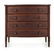 American Bowfront Turret Cornered Chest of Drawers