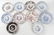 10 Ironstone Transferware Plates Incl J. Holland