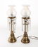 Pair of Victorian Style Hurricane Lamps