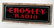 Crosley Radio Reverse Glass Sign