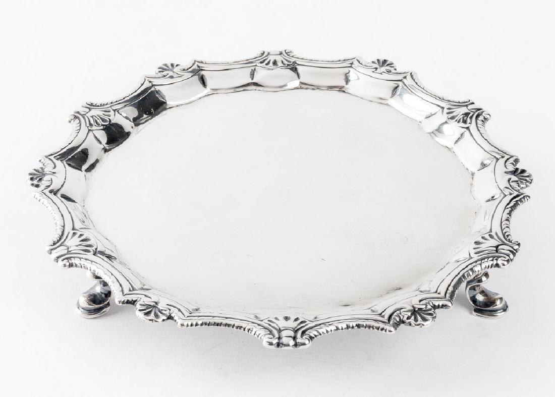 George II Sterling Salver by James Morison (1 of 2)