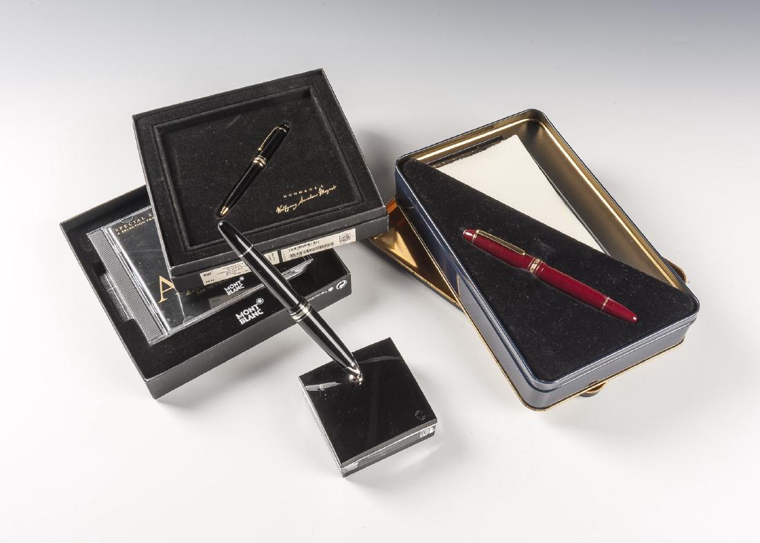 3 Montblanc Pens Incl Hommage Mozart (1 of 3)