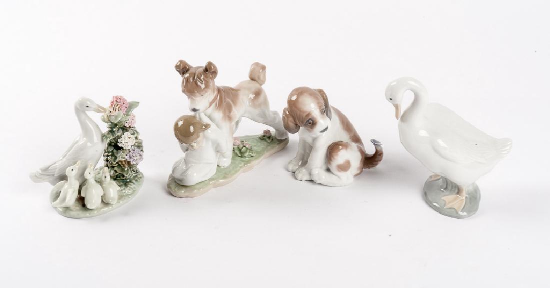 4 Animal Lladro & Nao Figurines (1 of 6)